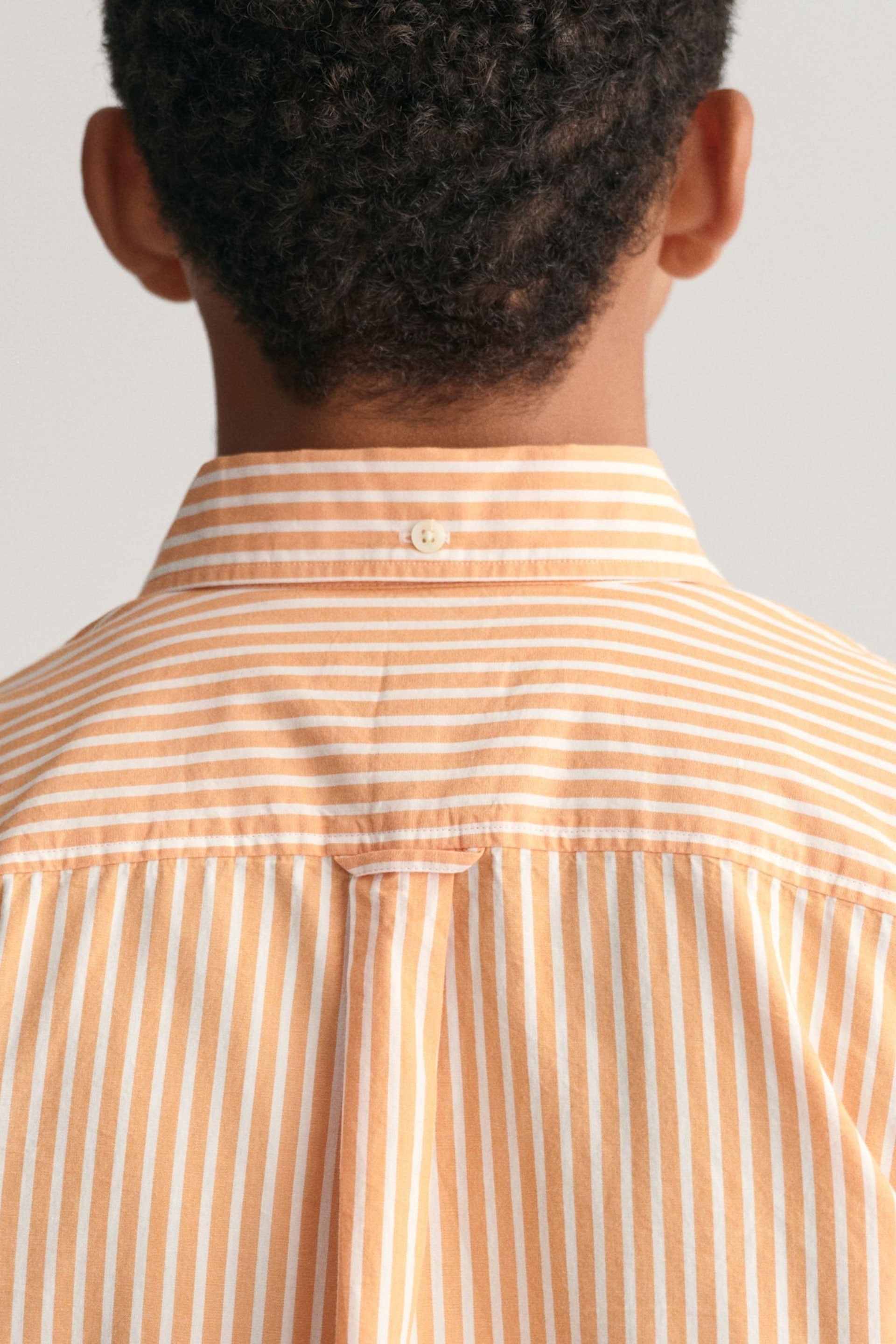 GANT Teens Shield Striped Poplin Shirt - Image 5 of 7
