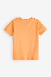 GANT Orange Kids Archive Shield T-Shirt - Image 2 of 3