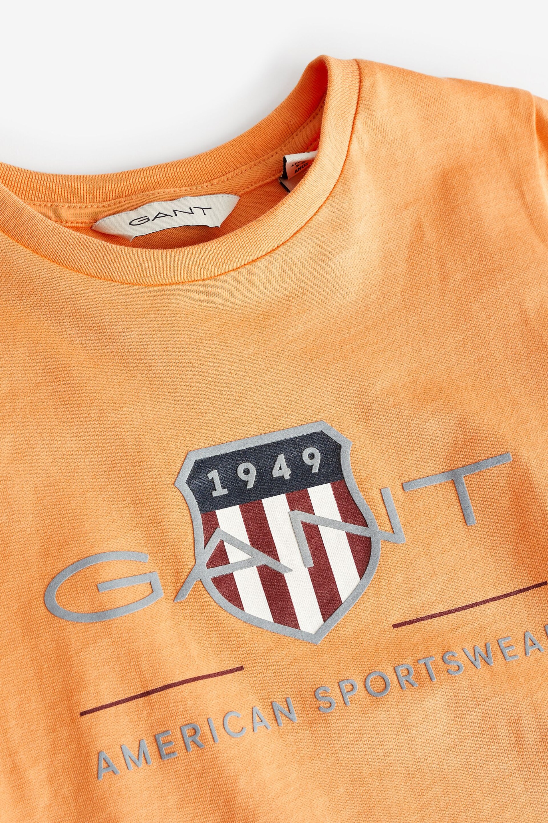 GANT Kids Archive Shield T-Shirt - Image 3 of 3
