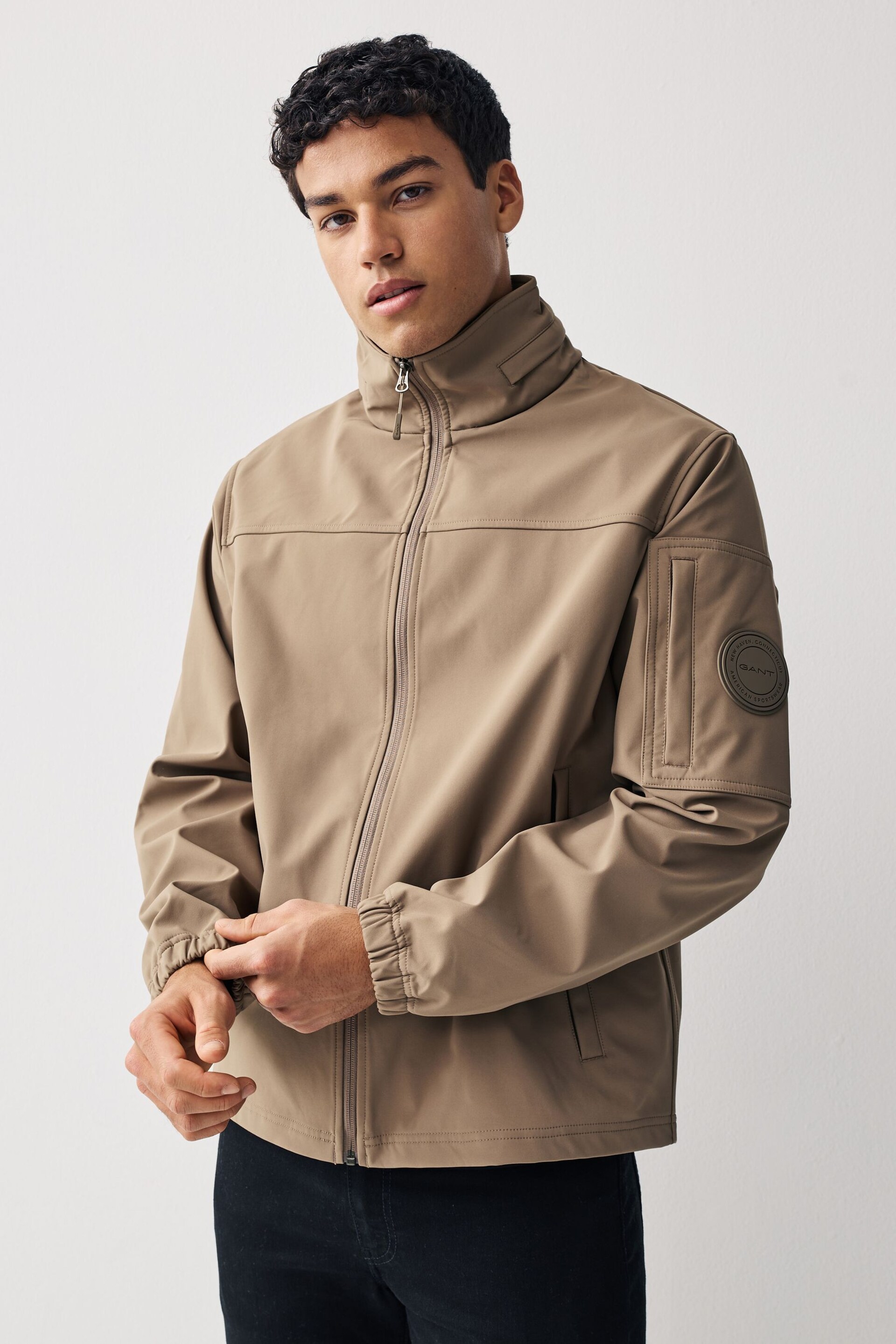 GANT Soft Shell Water Repellent Jacket - Image 1 of 8