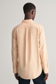 GANT Orange Regular Fit Oxford Shirt - Image 2 of 7