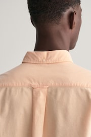 GANT Orange Regular Fit Oxford Shirt - Image 5 of 7