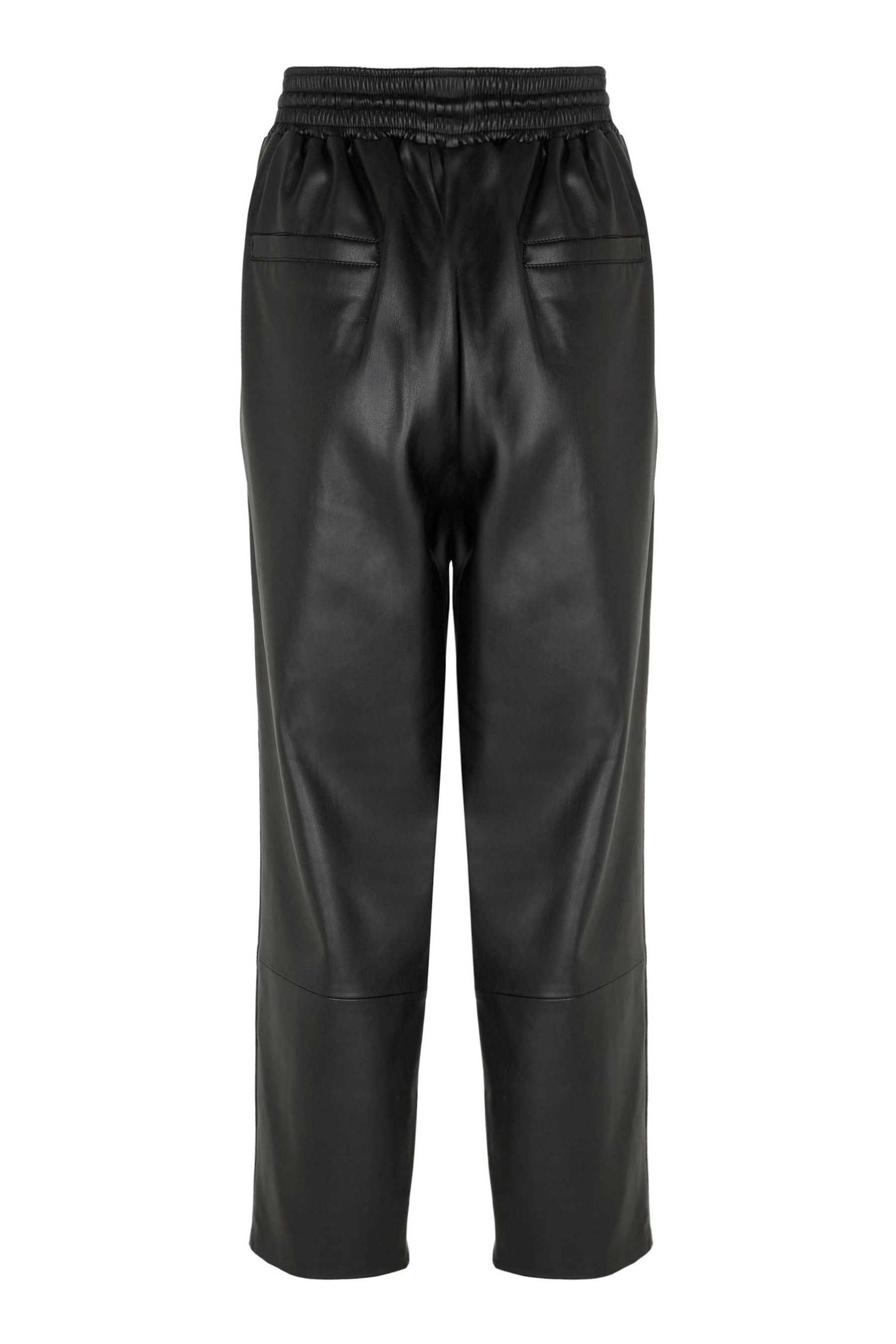 Mint velvet faux leather joggers 2025