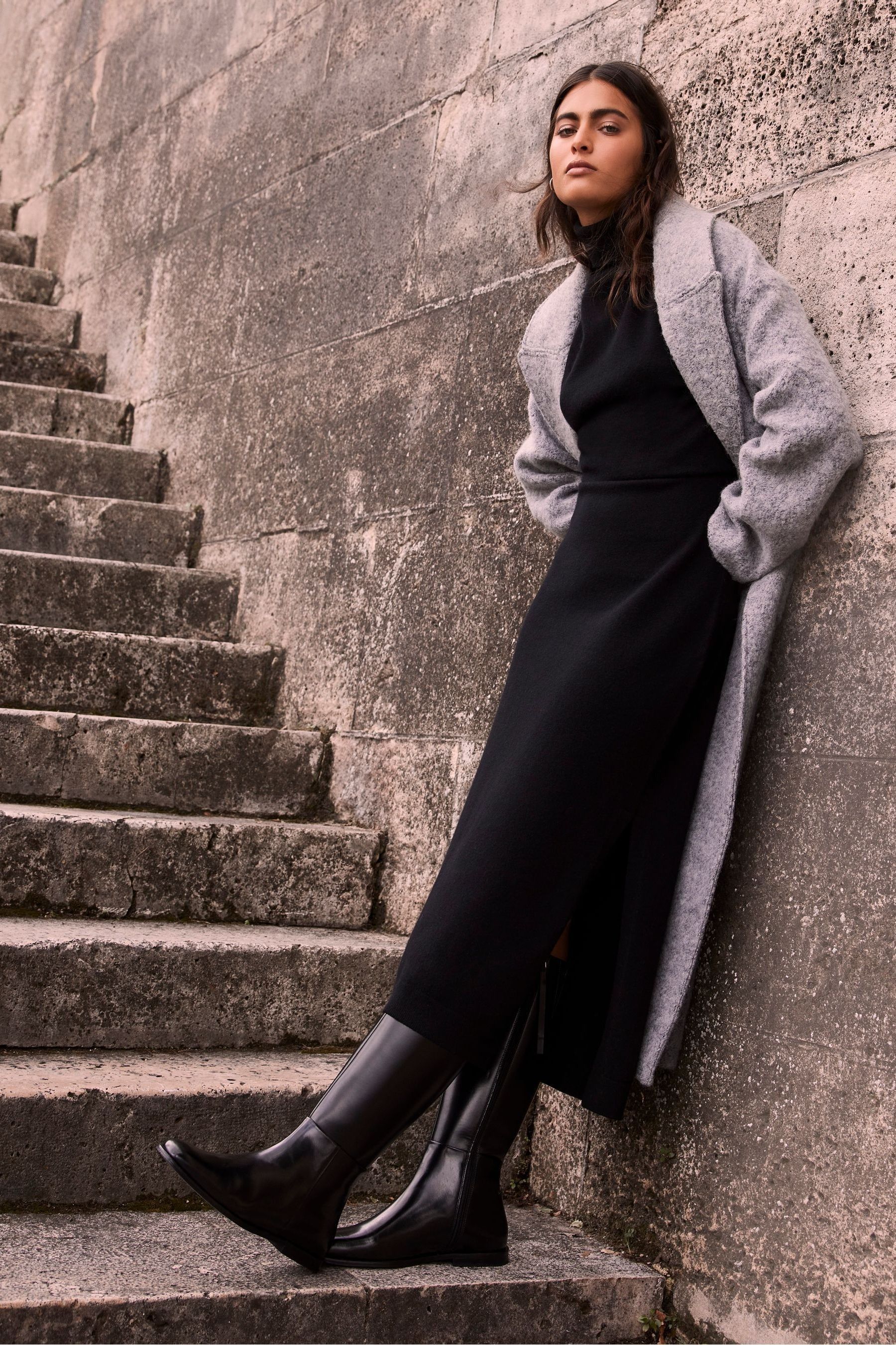 Mint velvet grey coat online