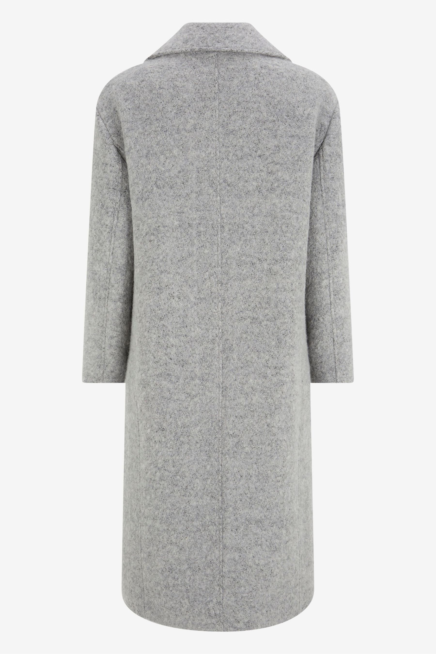 Mint velvet grey funnel neck coat new arrivals