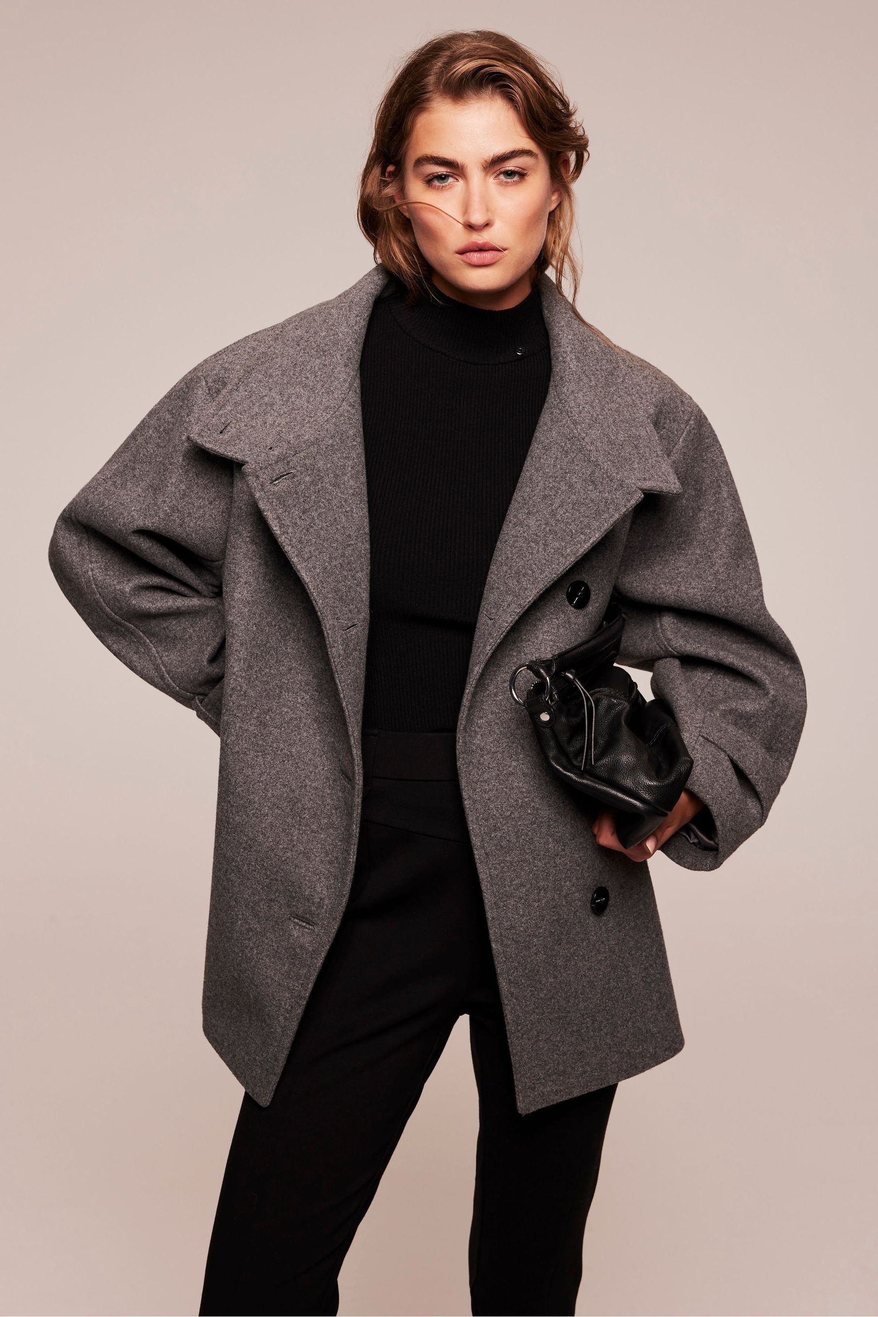 Mint velvet grey coat store