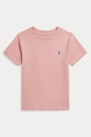 Polo Ralph Lauren Boys 100% Cotton Jersey Crewneck T-Shirt - Image 1 of 2