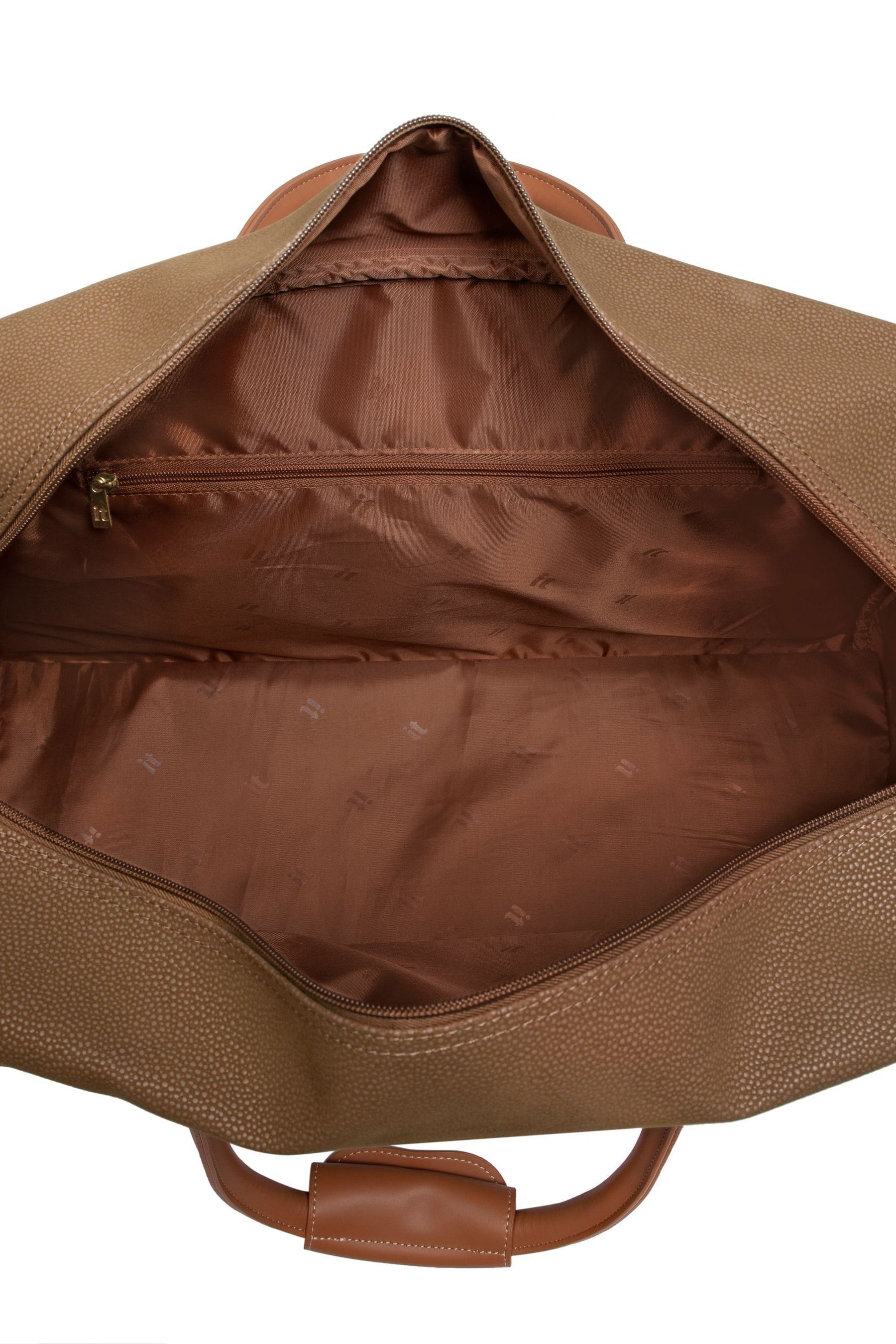 Buy IT Luggage Brown Enduring Tan Large Holdall Bag with Shoulder Strap from the Next UK online shop
