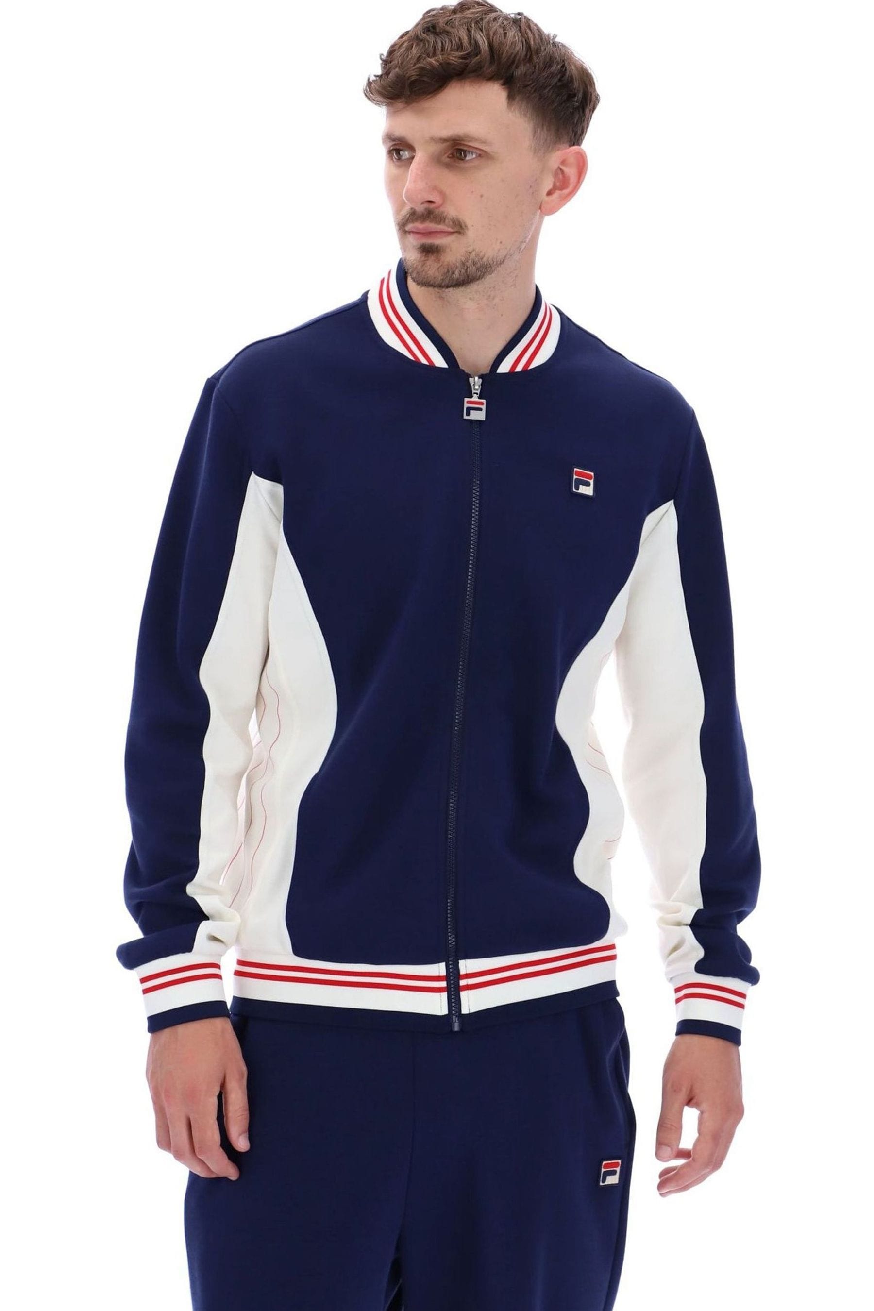 Fila blue jacket shop