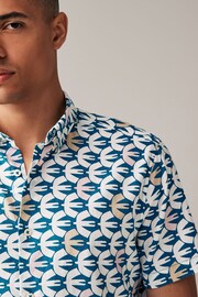 Blue Scion Printed Short Sleeve Shirt - Image 1 of 7