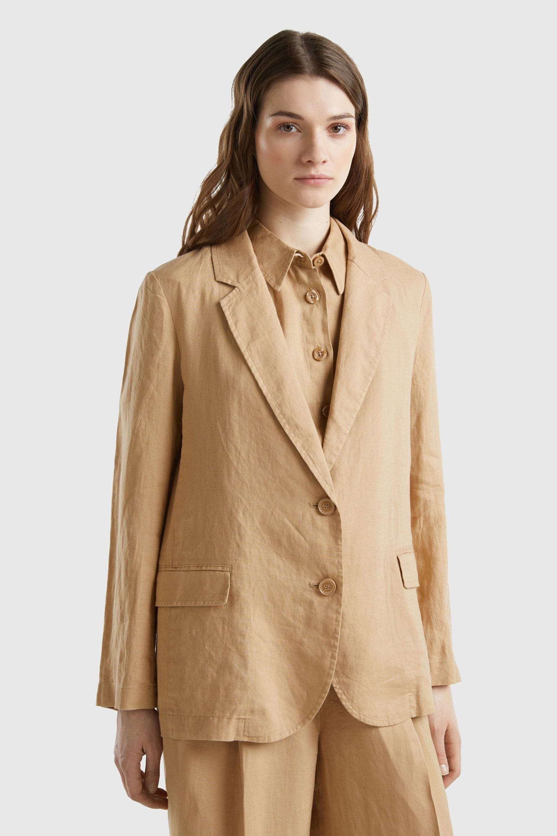 Camel coat benetton online