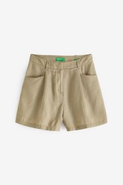 Benetton Linen Shorts - Image 4 of 4