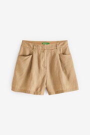 Benetton Linen Shorts - Image 4 of 4