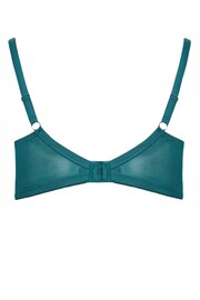 Yours Curve Green Hi Shine Non Wired Non Padded Bra - Image 5 of 5