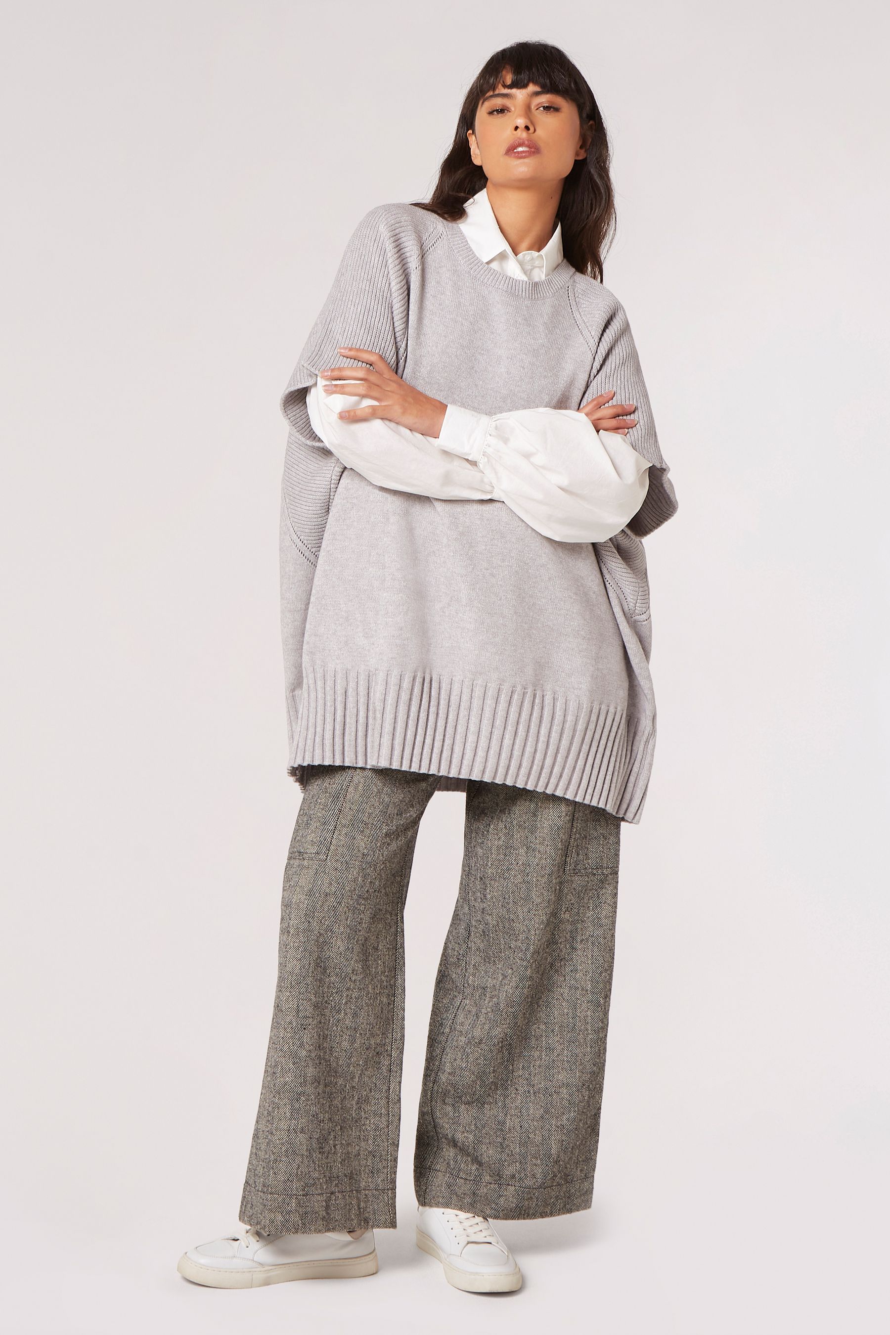 Poncho jumper next hot sale