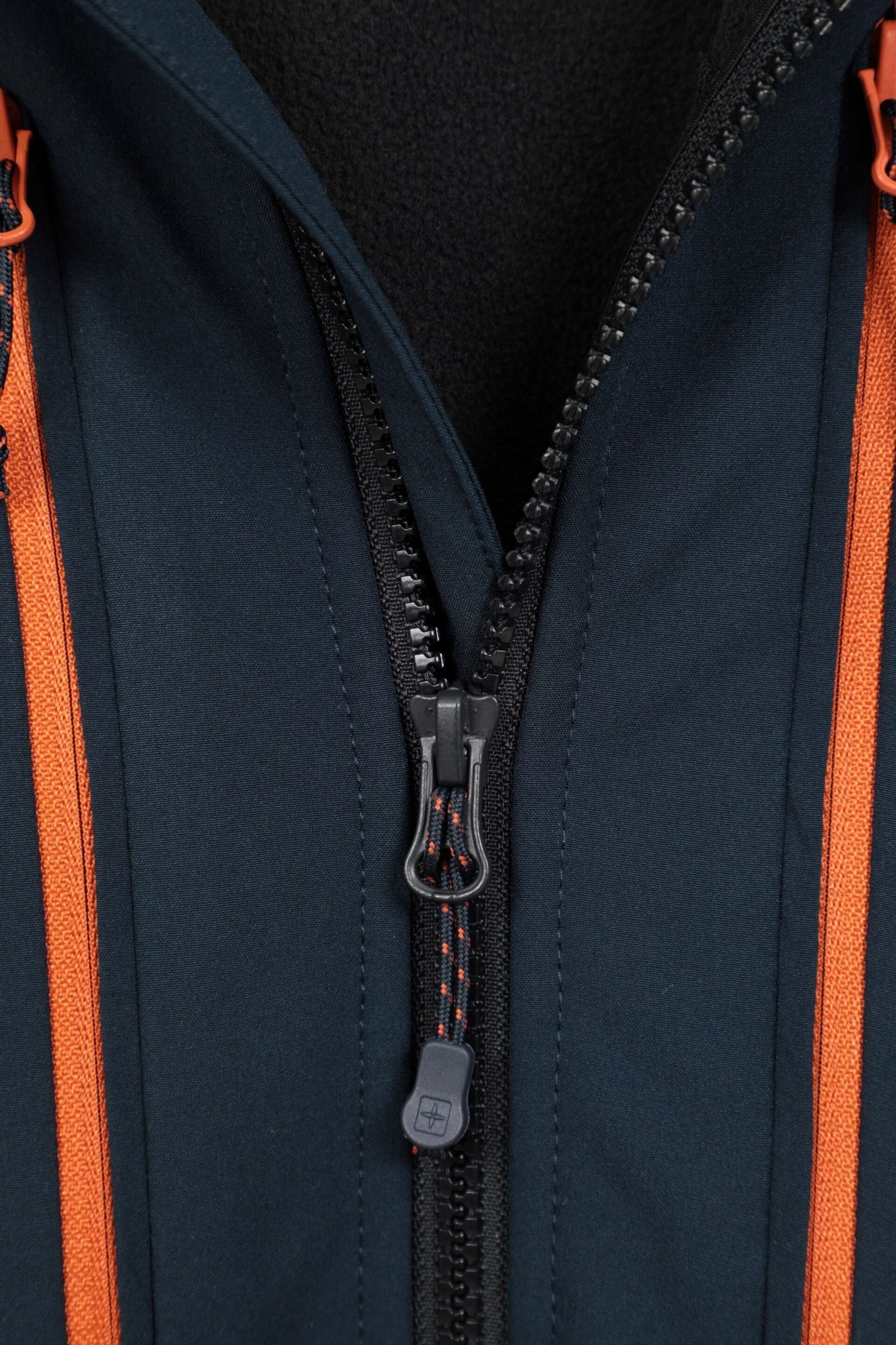 Mountain Warehouse Blue Navy Recycled Radius Water Resistant Softshell Jacket - Image 5 of 5