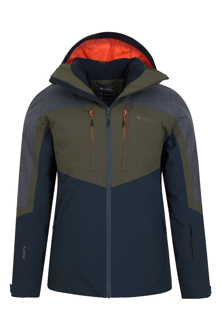 Mountain Warehouse Green Mens Anton Waterproof Ski Jacket - Image 2 of 6