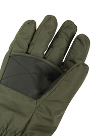 Mountain Warehouse Green Mens Fleece Lined Ski Gloves - Image 5 of 7