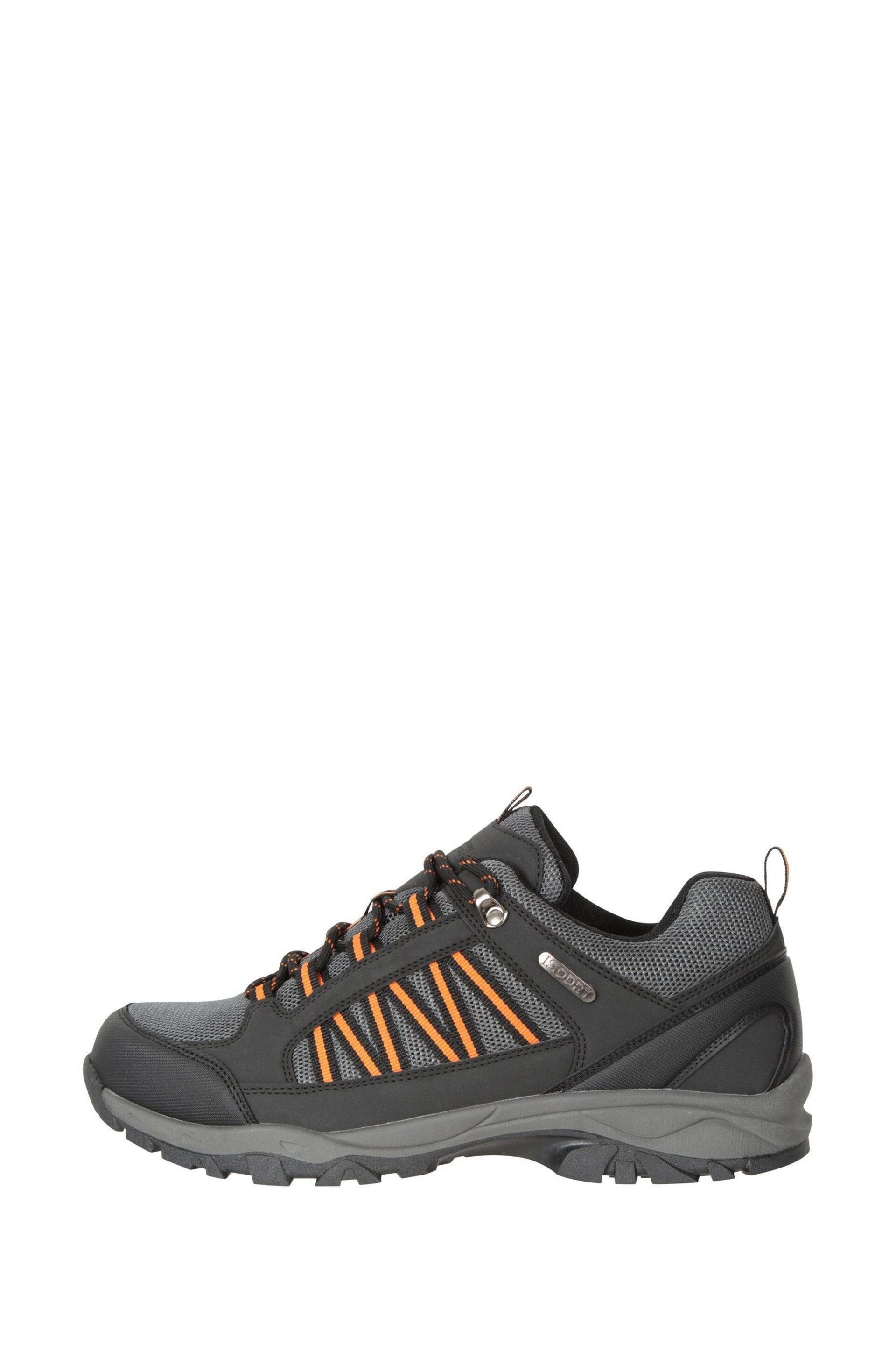 Mountain Warehouse Black Mens Path Waterproof Outdoor Walking Shoes - Image 2 of 6