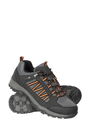 Mountain Warehouse Black Mens Path Waterproof Outdoor Walking Shoes - Image 3 of 6