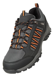 Mountain Warehouse Black Mens Path Waterproof Outdoor Walking Shoes - Image 4 of 6
