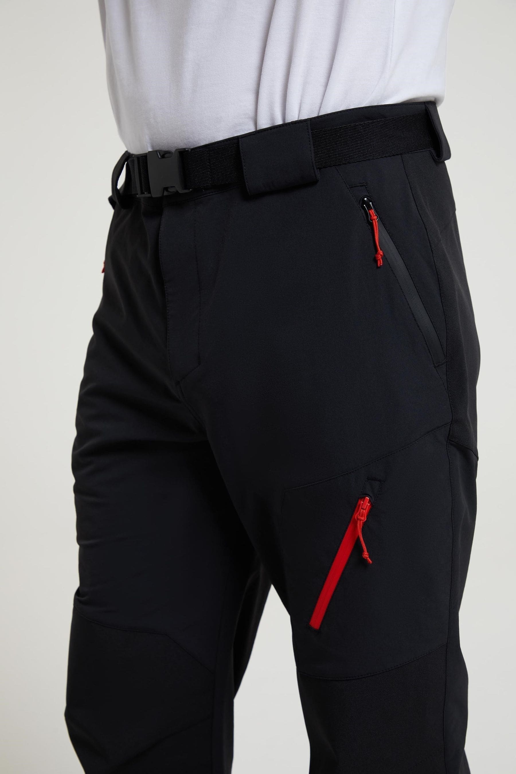 Buy Mountain Warehouse Black Mens Forest Water Resistant Trekking Trousers from the Next UK online shop