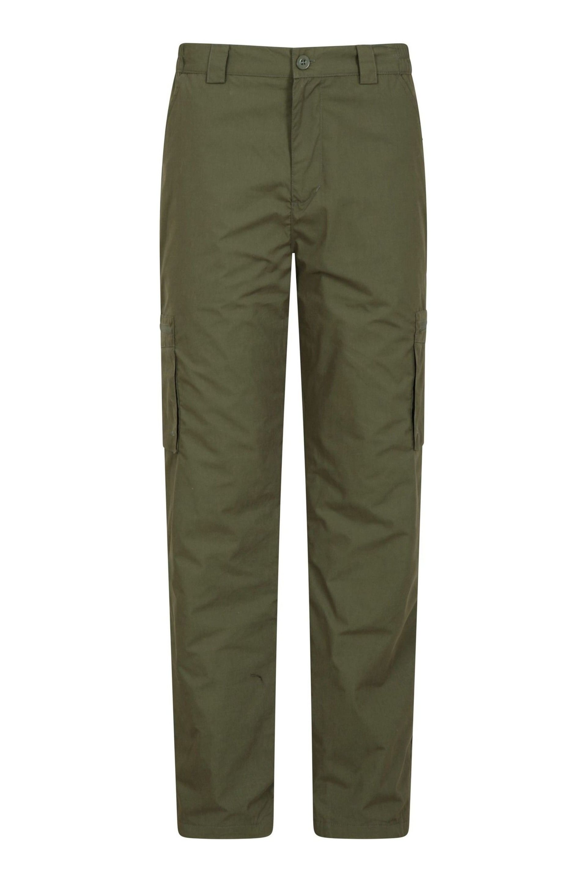 Mountain Warehouse Green Mens Winter Trek II Short Length Trousers - Image 1 of 5
