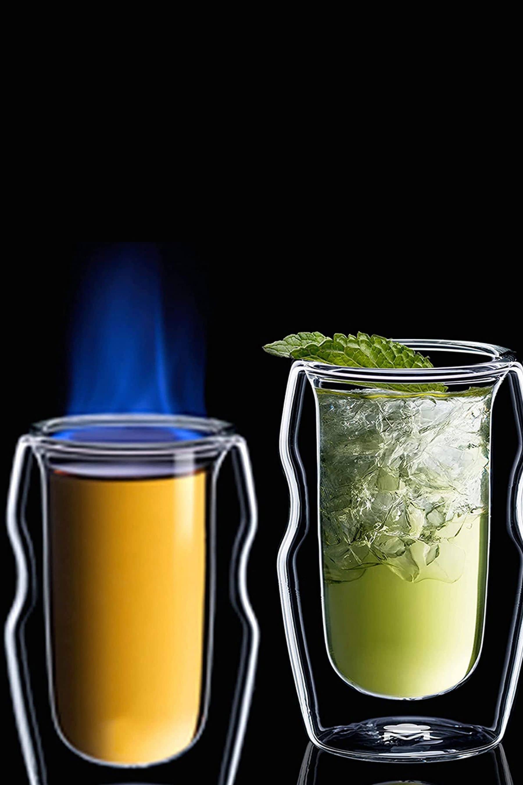 Buy Bergner Set of 4 Double Walled Shot Glasses from the Next UK online shop