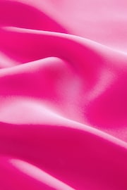 Pink Tailored Satin Midi Skirt - Image 6 of 6