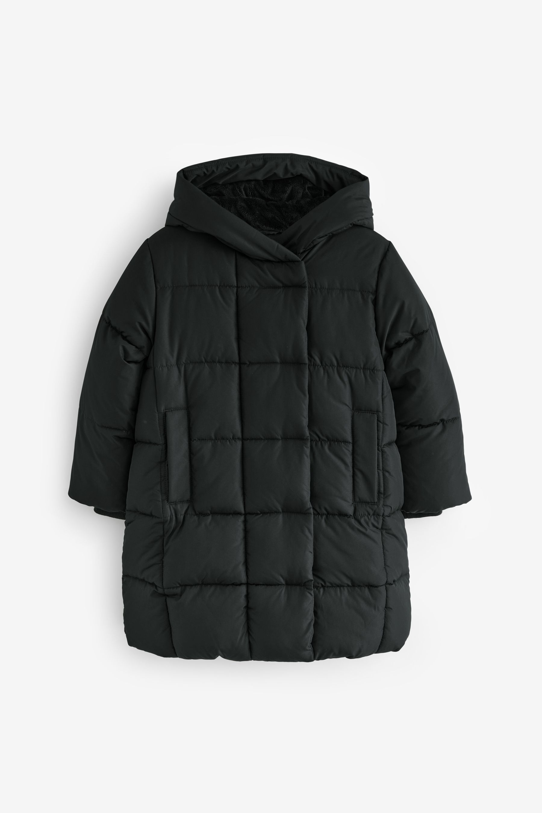 Next black padded jacket hotsell