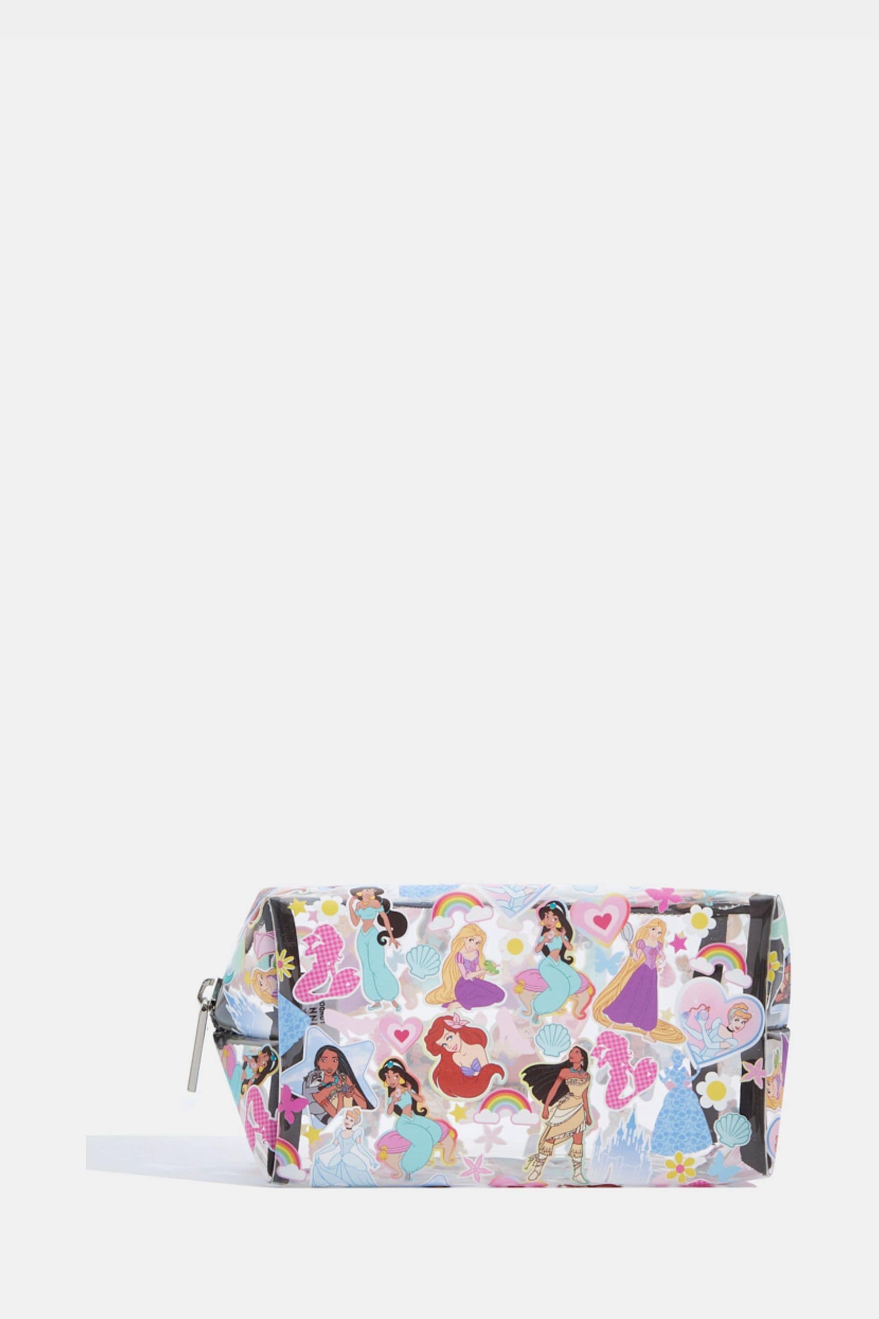 Buy Skinnydip Multi Disney Princess Sticker Makeup Bag from Next Luxembourg