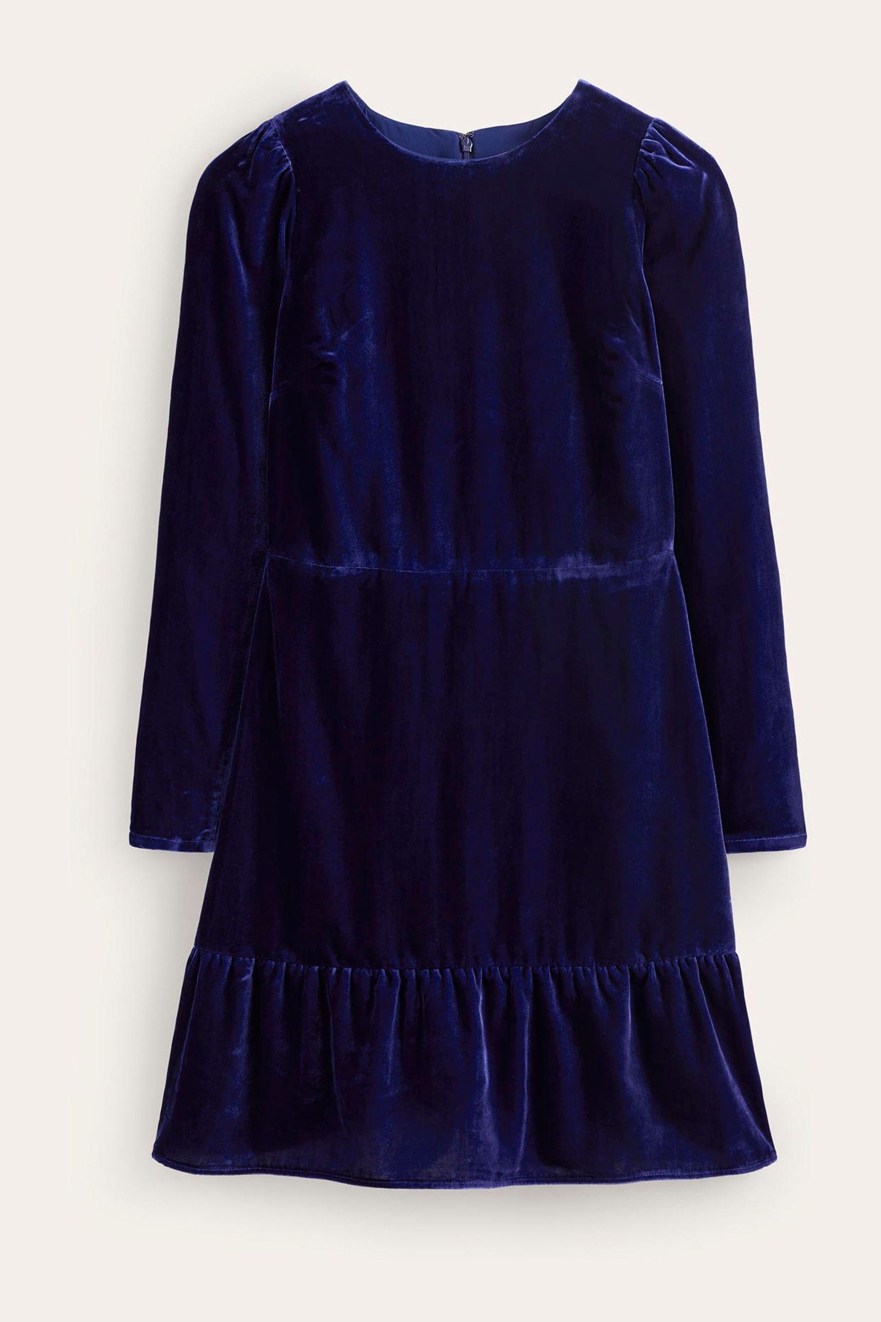 J crew blue velvet dress clearance