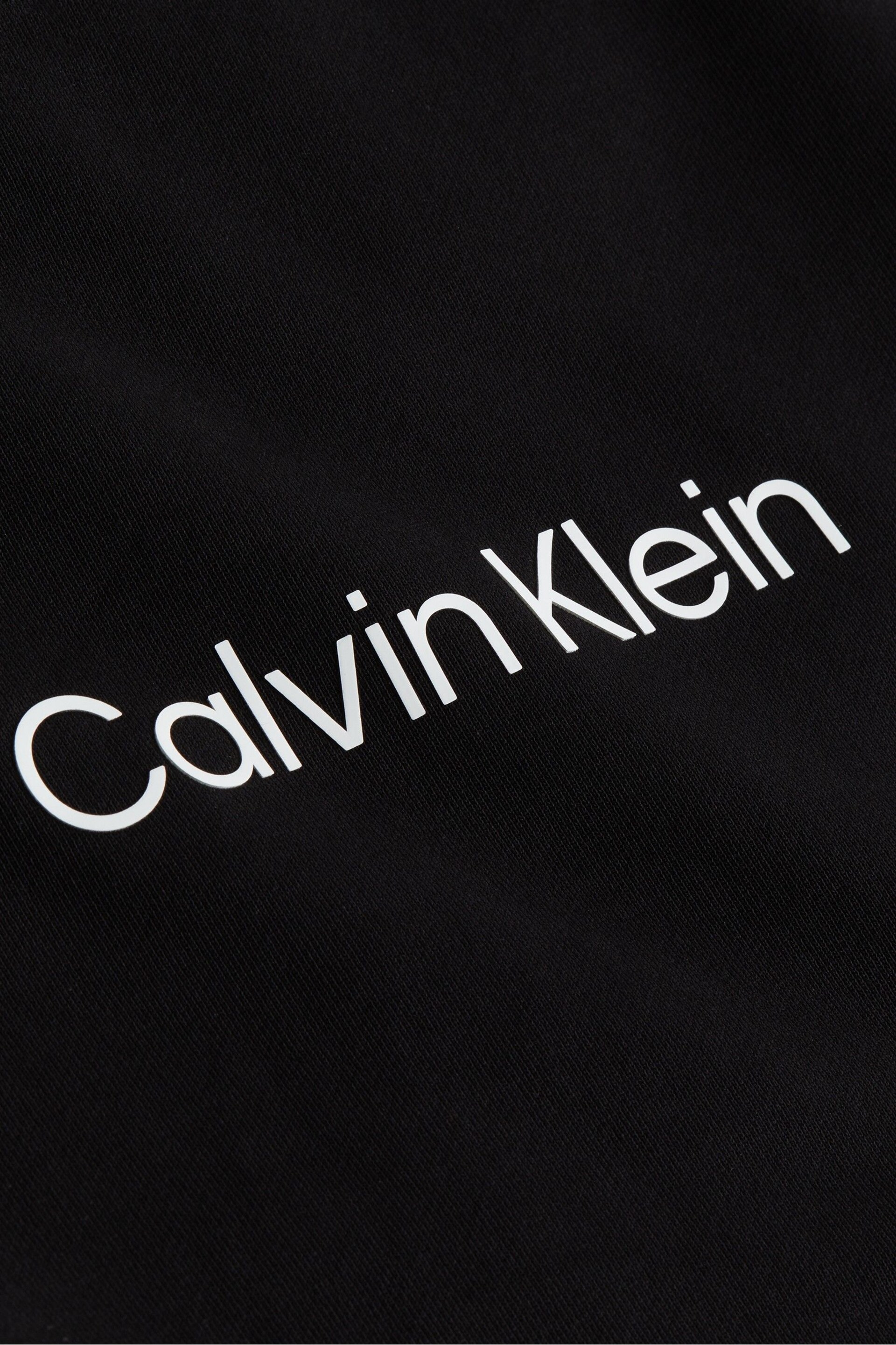 Calvin Klein Black Hero Logo Hoodie - Image 5 of 5