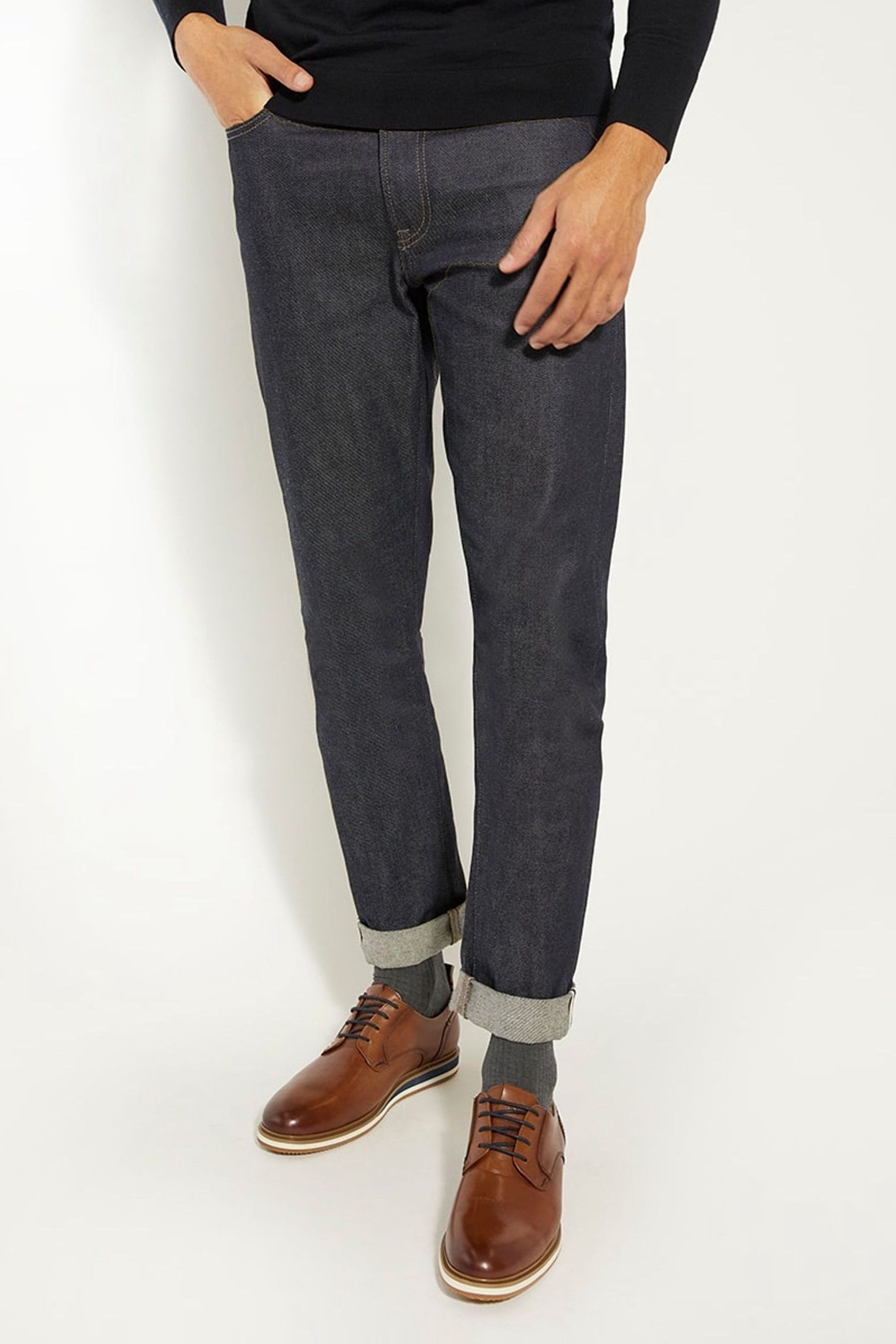 Buy Dune London Brown Wide Fit Blaksley Plain Toe Hybrid Sole Shoes from Next Luxembourg