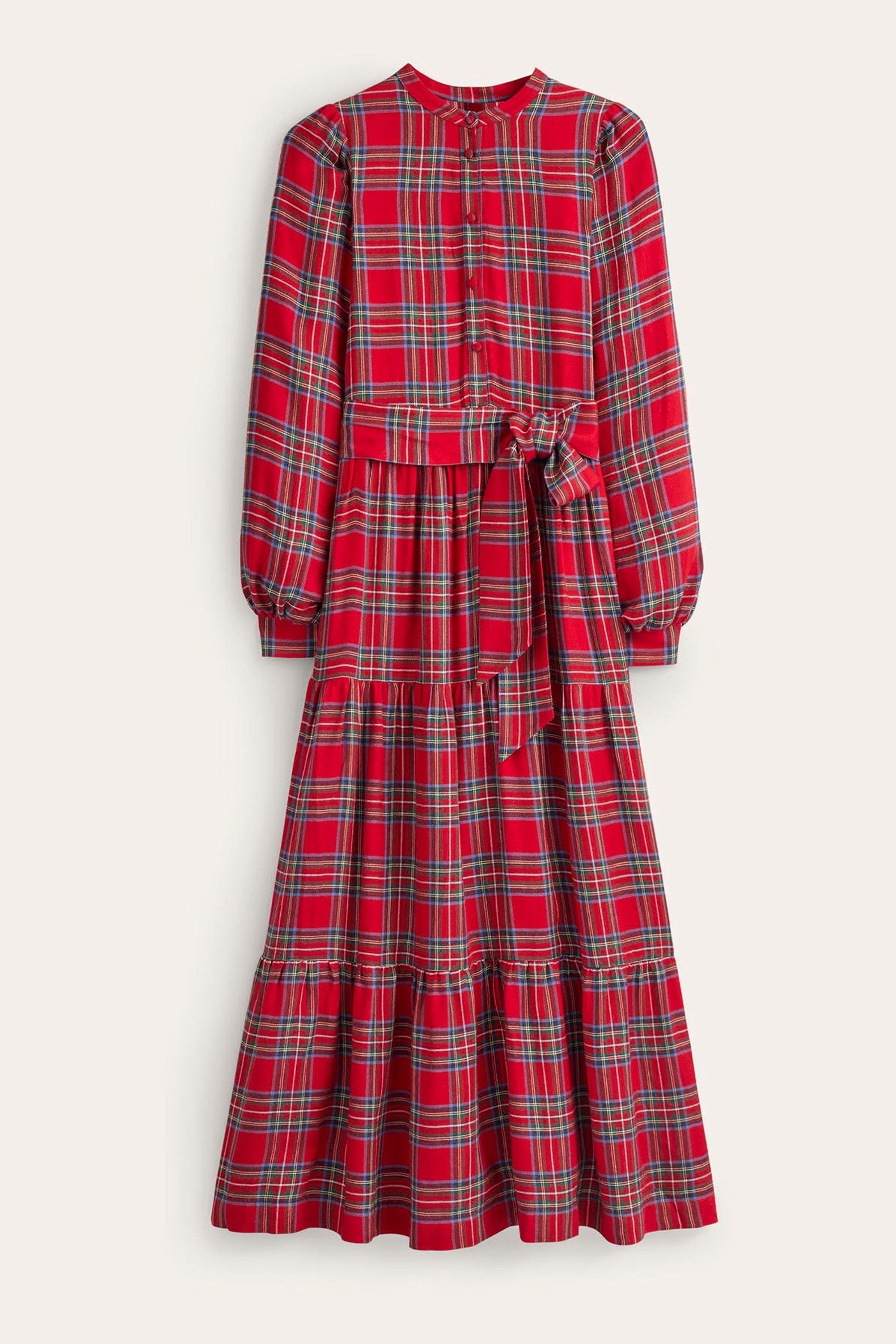 Buy Boden Red Tartan Maxi Dress from Next Germany