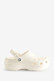 Crocs Classic Platform Glitter Clogs - Image 1 of 8