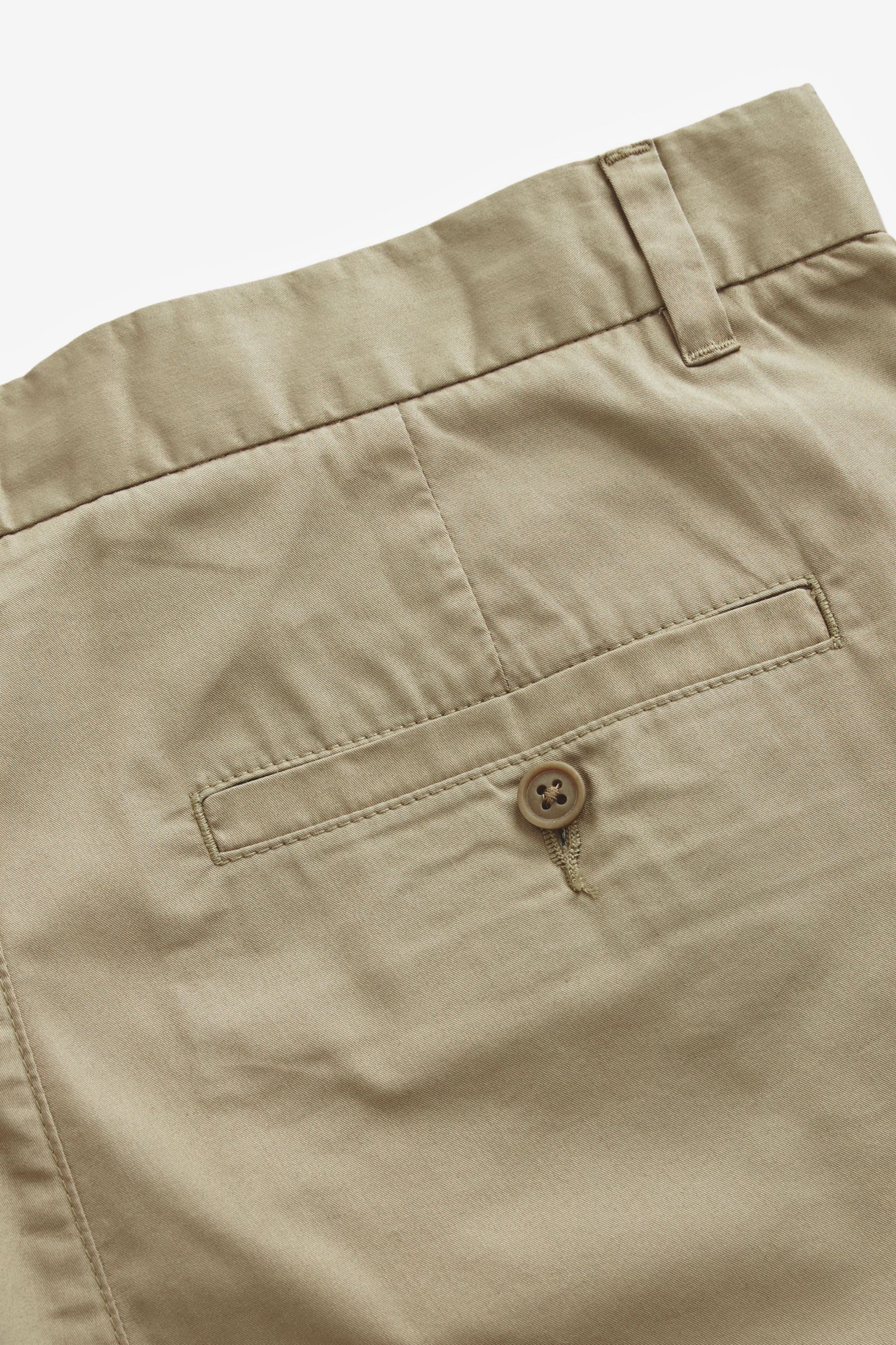Stone Straight Lightweight Stretch Chino Trousers - Image 7 of 9