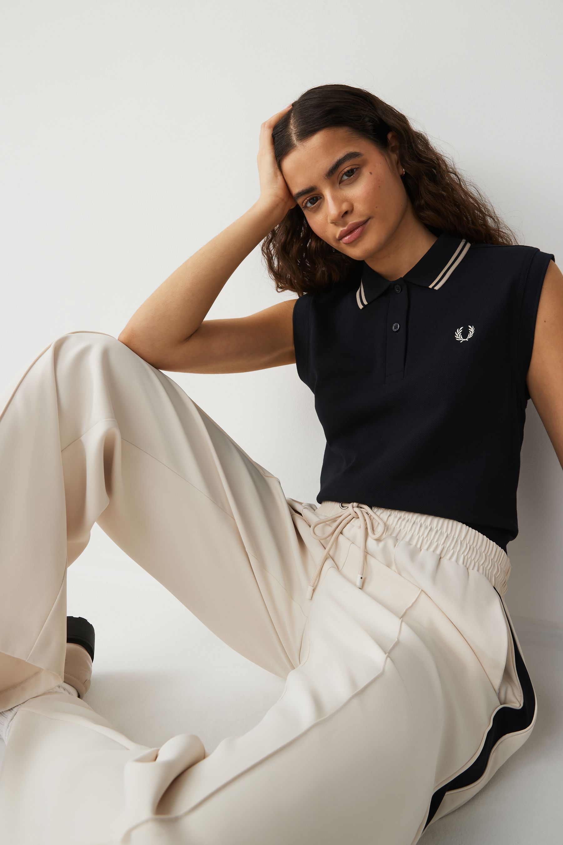 Fred perry polo shirt women clearance