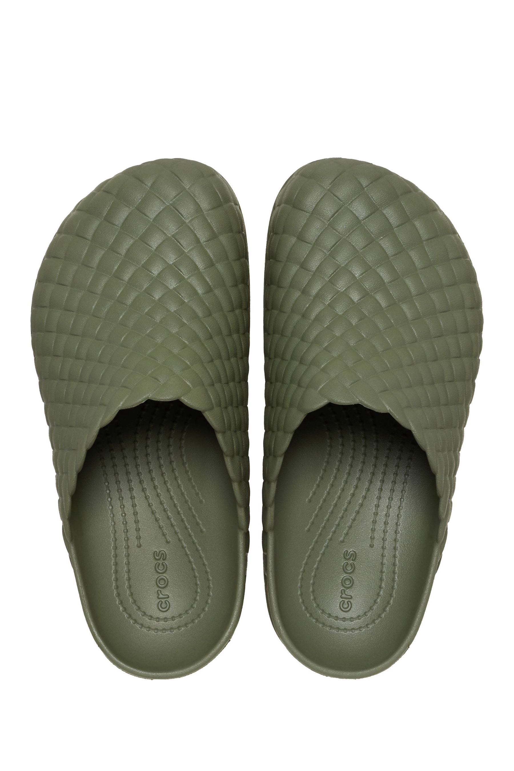 Buy Crocs Dylan Woven Texture Clogs from Next Luxembourg
