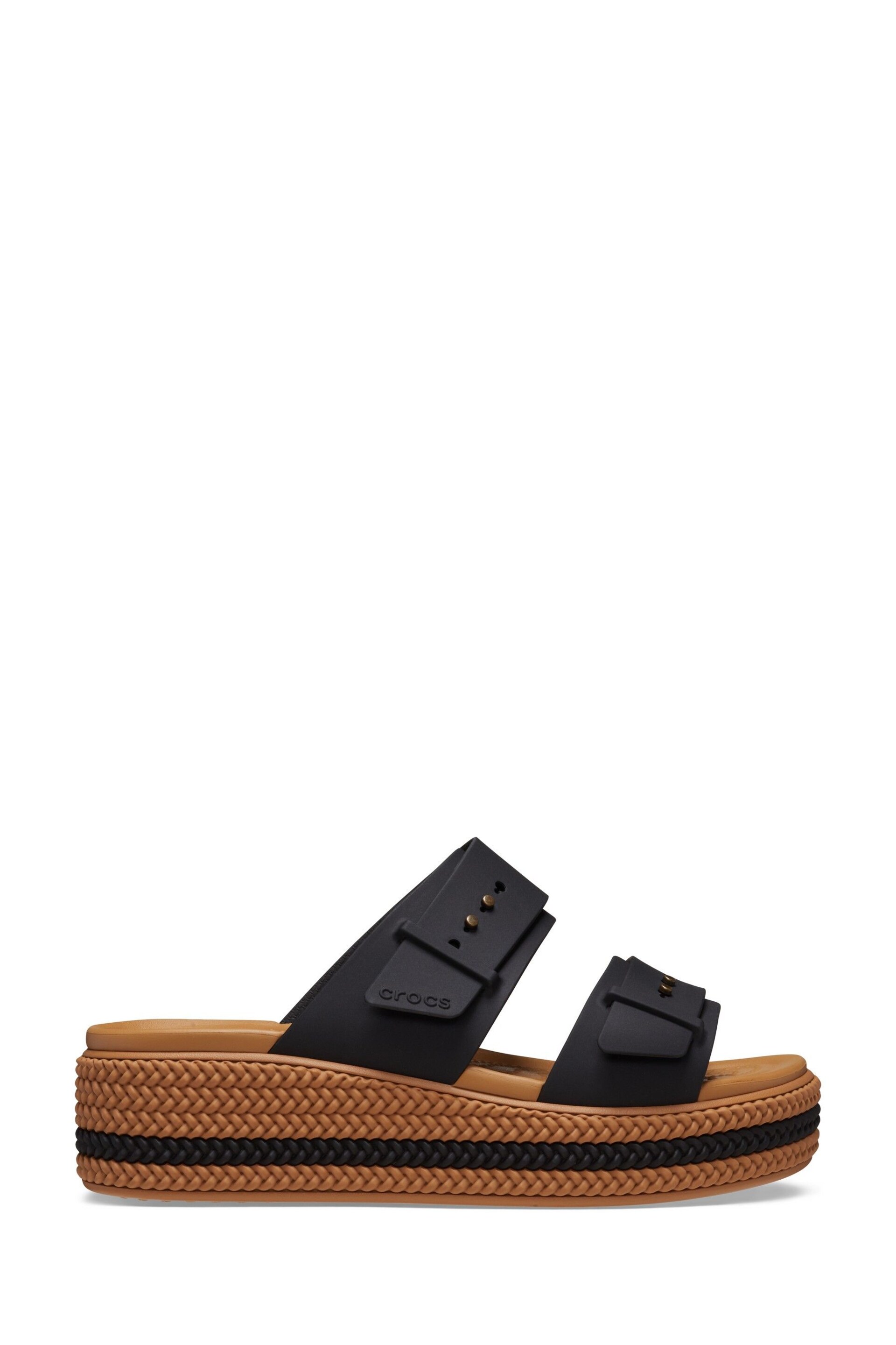 Crocs Brooklyn Woven Buckle Sandals - Image 2 of 7