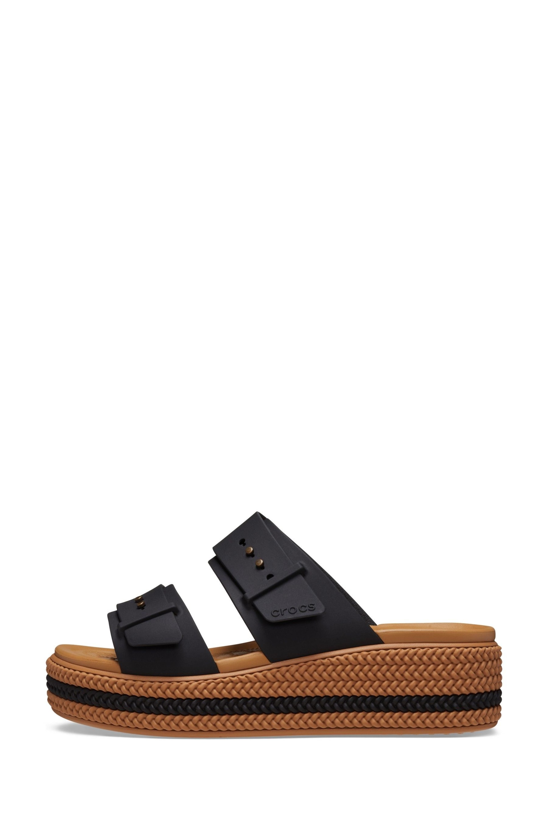 Crocs Brooklyn Woven Buckle Sandals - Image 3 of 7