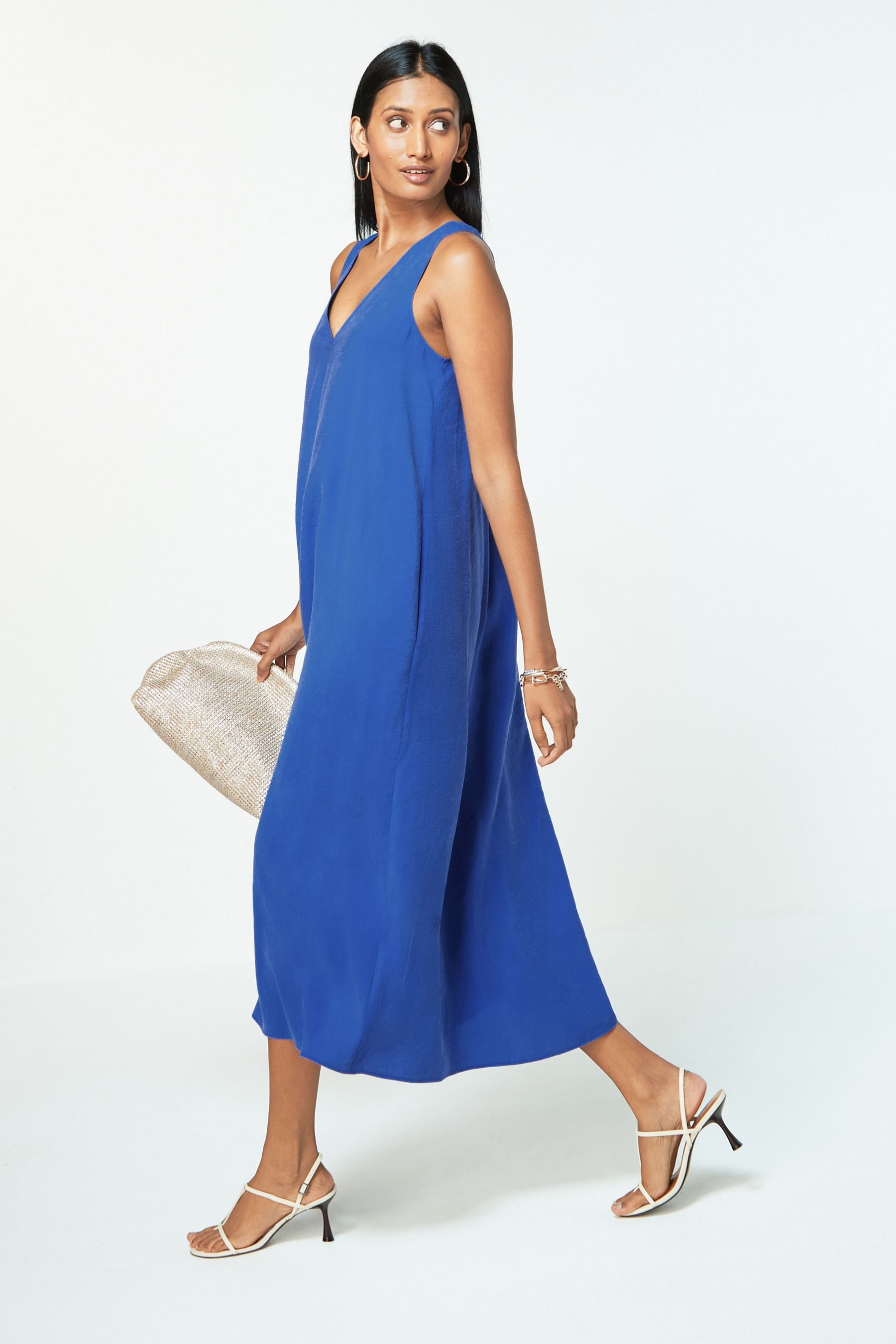 Next dress blue sales