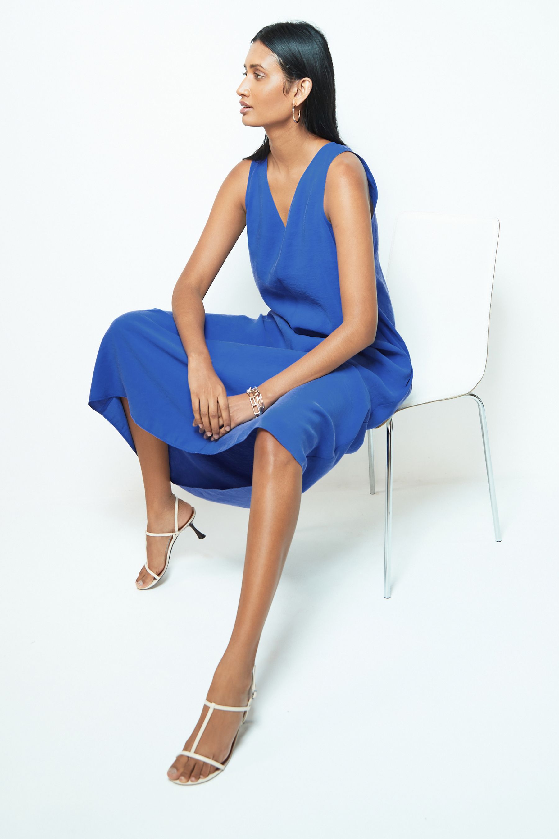 Next cobalt blue dress hot sale