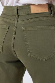 NOISY MAY Natural High Waisted Cargo Straight Leg Jeans - Image 5 of 6