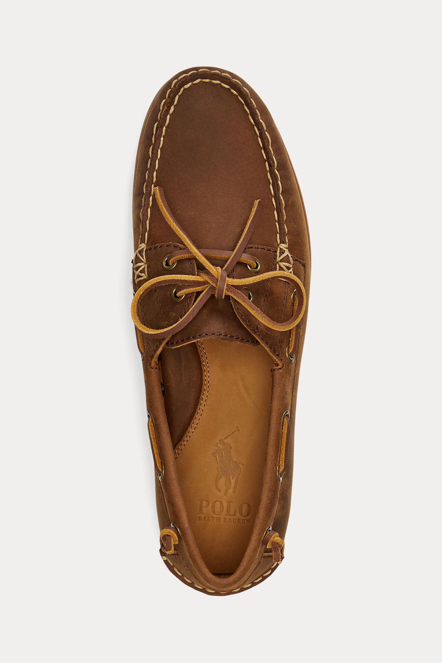 Buy Polo Ralph Lauren Brown Merton Boat Shoes from the Next UK online shop