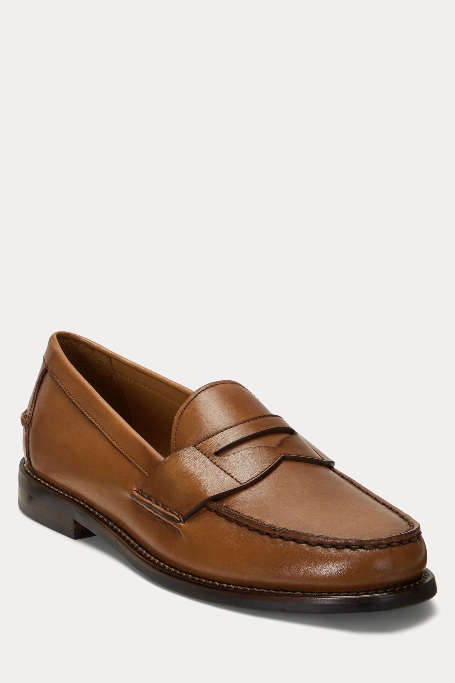 Polo Ralph Lauren Leather Alston Pony Loafers - Image 2 of 4