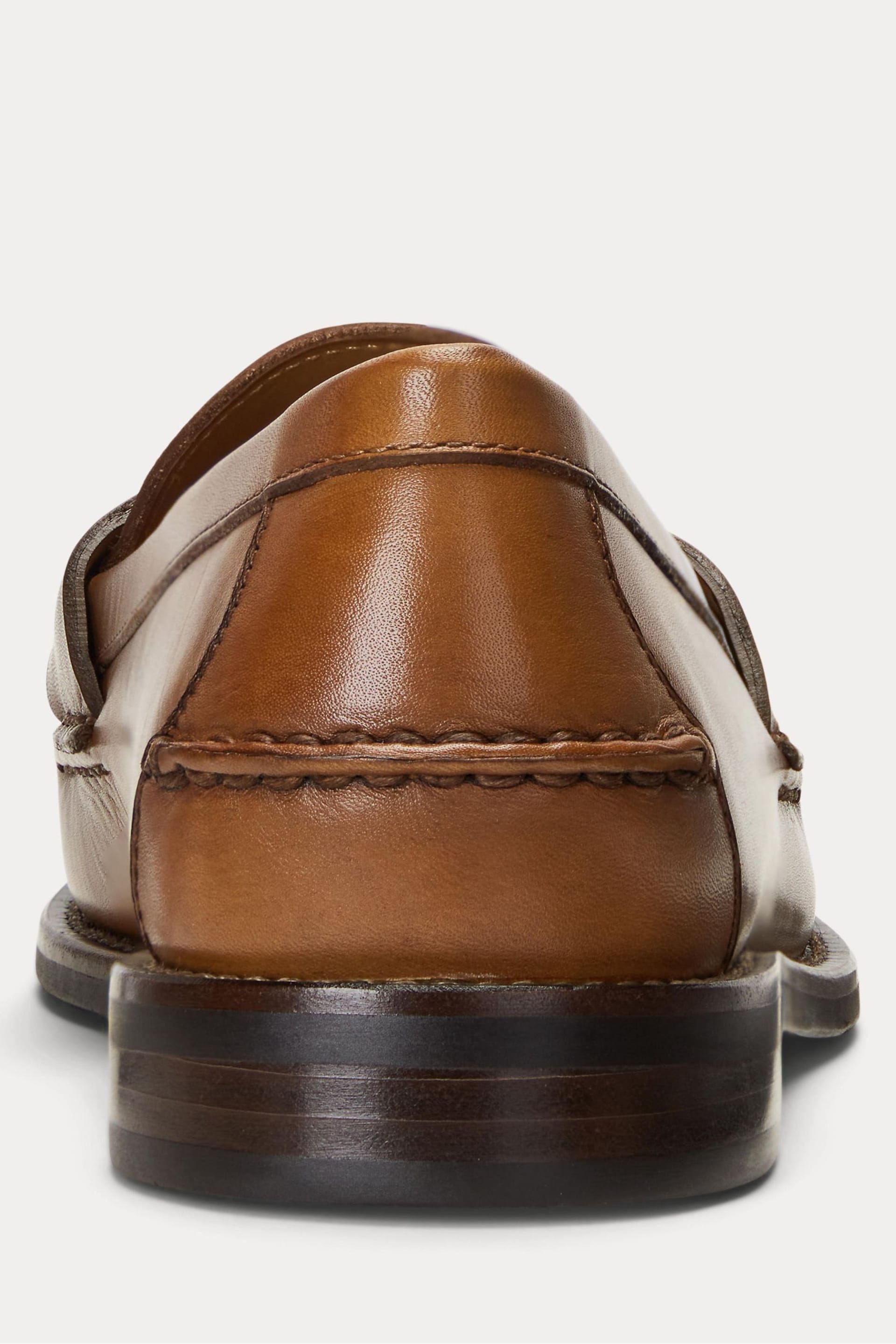 Polo Ralph Lauren Leather Alston Pony Loafers - Image 3 of 4
