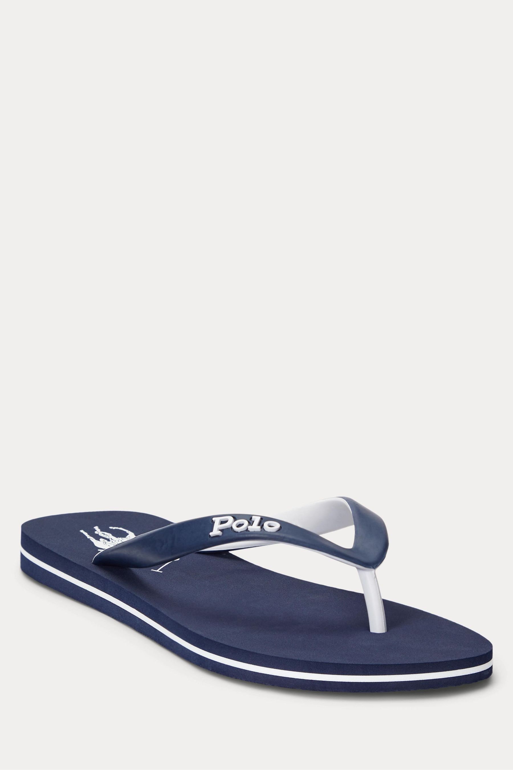 Polo Ralph Lauren Bolt Logo Flip Flops