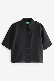 Benetton Linen Shirt - Image 4 of 4