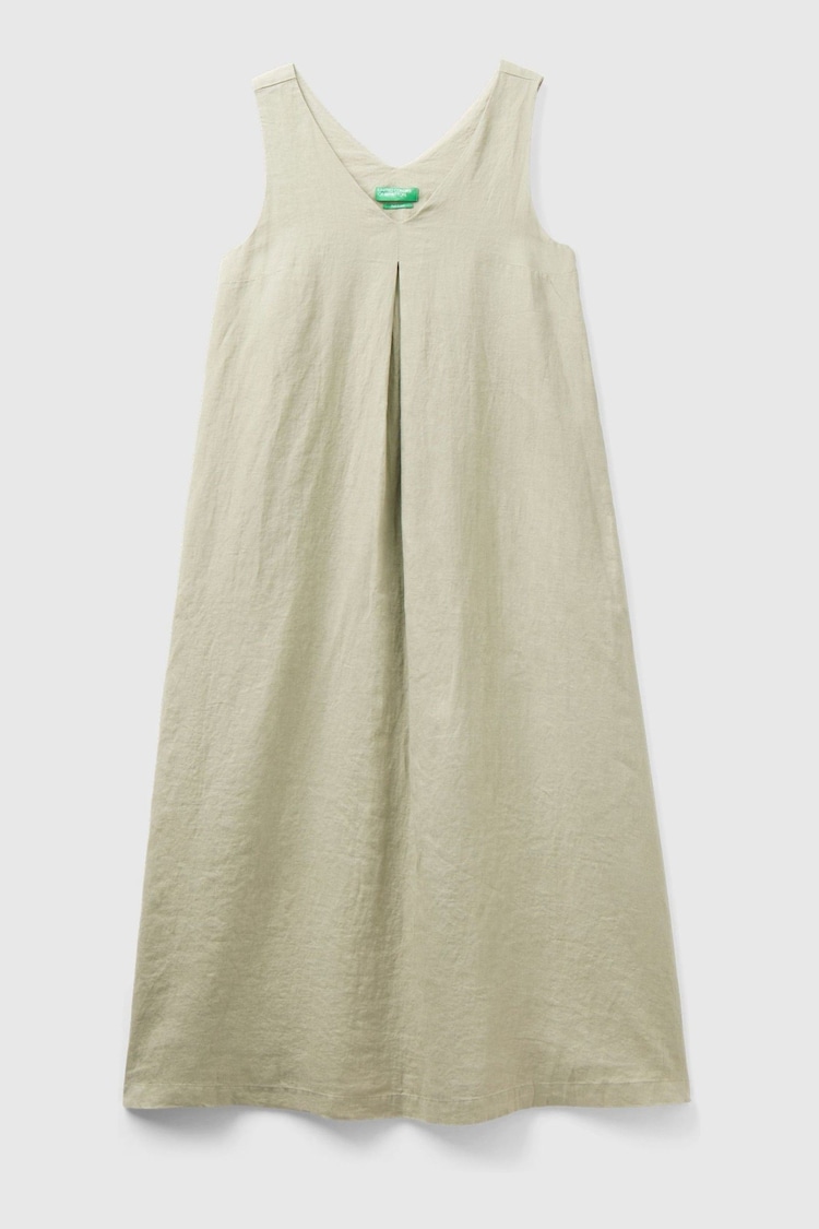 Benetton 100% Linen Maxi Dress - Image 3 of 3